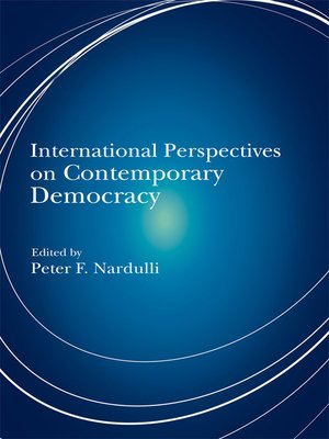 cover image of International Perspectives on Contemporary Democracy